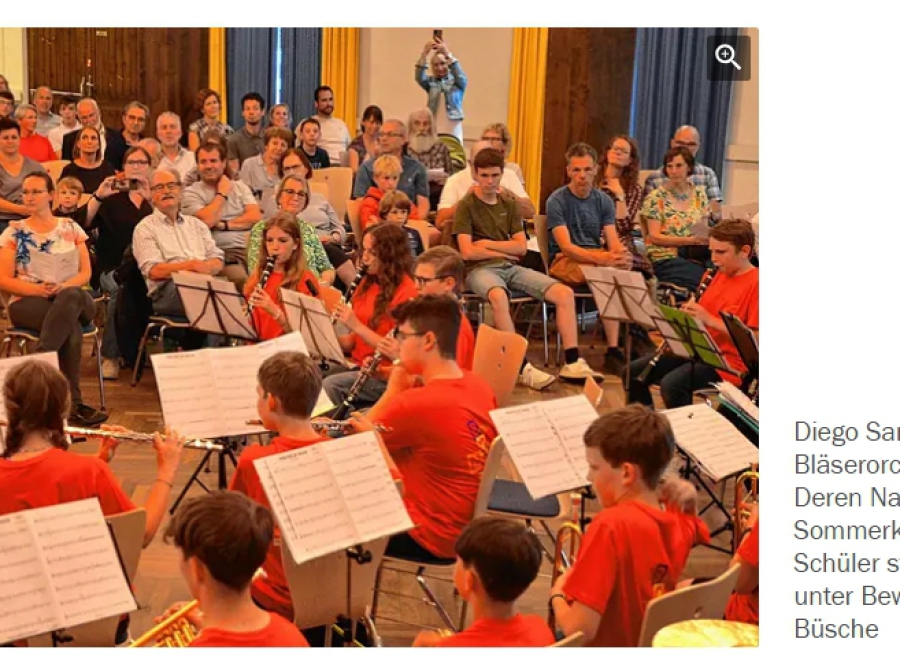 Sommerkonzert Musikschule Markdorf 2024